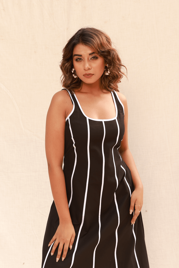 a line mini dresses for women Nanisca Tie-Detail A-Line Micro Dress in Sky Blue 30 Best Wedding Guest Size:One Size plus maxi